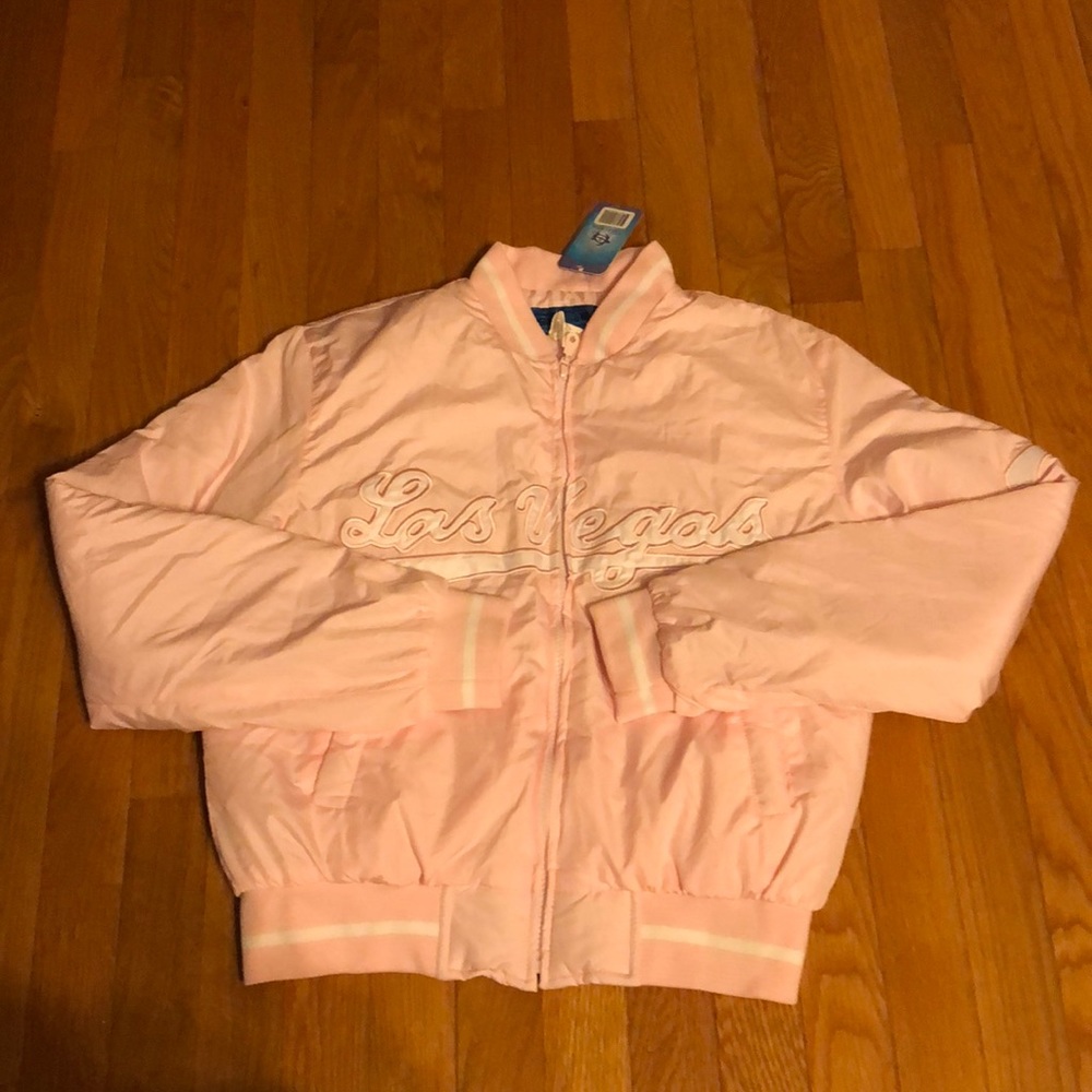 COPY - NWT Pink Las Vegas Bomber Jacket